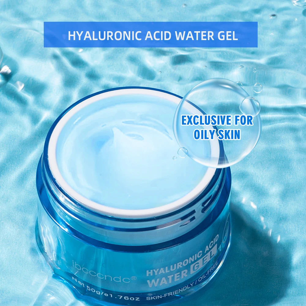 Hyaluronic Acid Gel Cream Hydrating Face Moisturizer For Hydrate&Smooth Extra-Dry Skin Nourishing Improve Dryness Facial Lotion Peaceful Pleasures Health and Wellness For oily skin