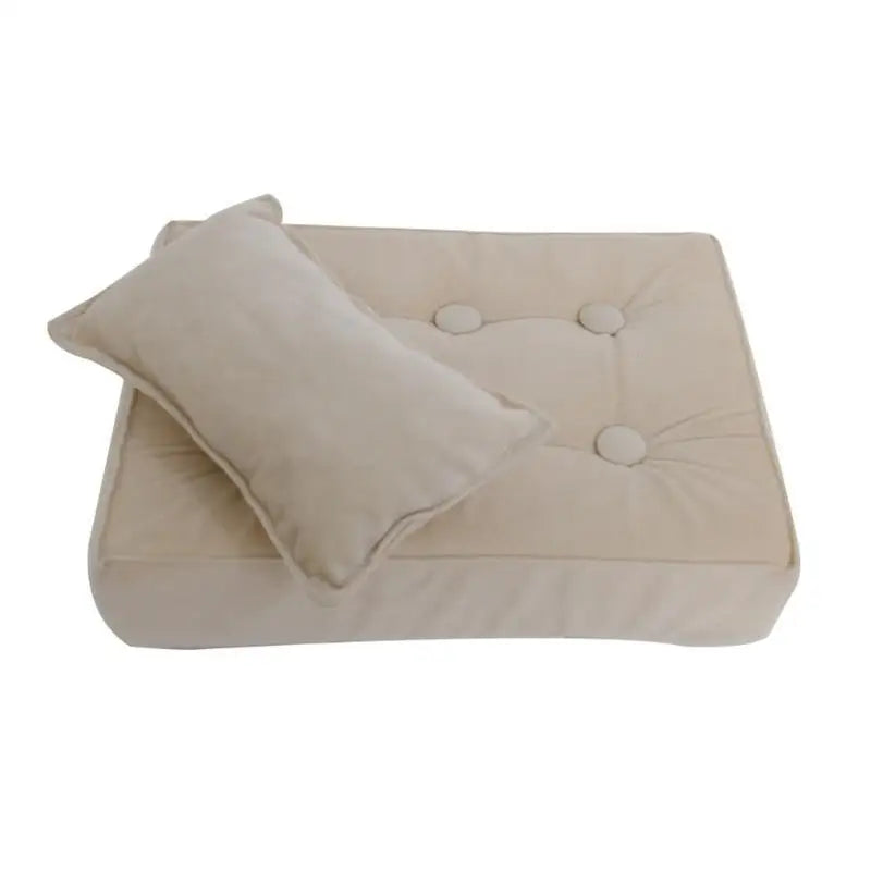 Newborn Photography Props – Baby Posing Mattress & Pillow Set