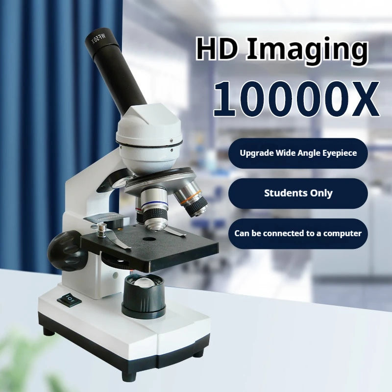Professional Microscope Children's Optics and Biological Science Experiment Peaceful Pleasures Health and Wellness