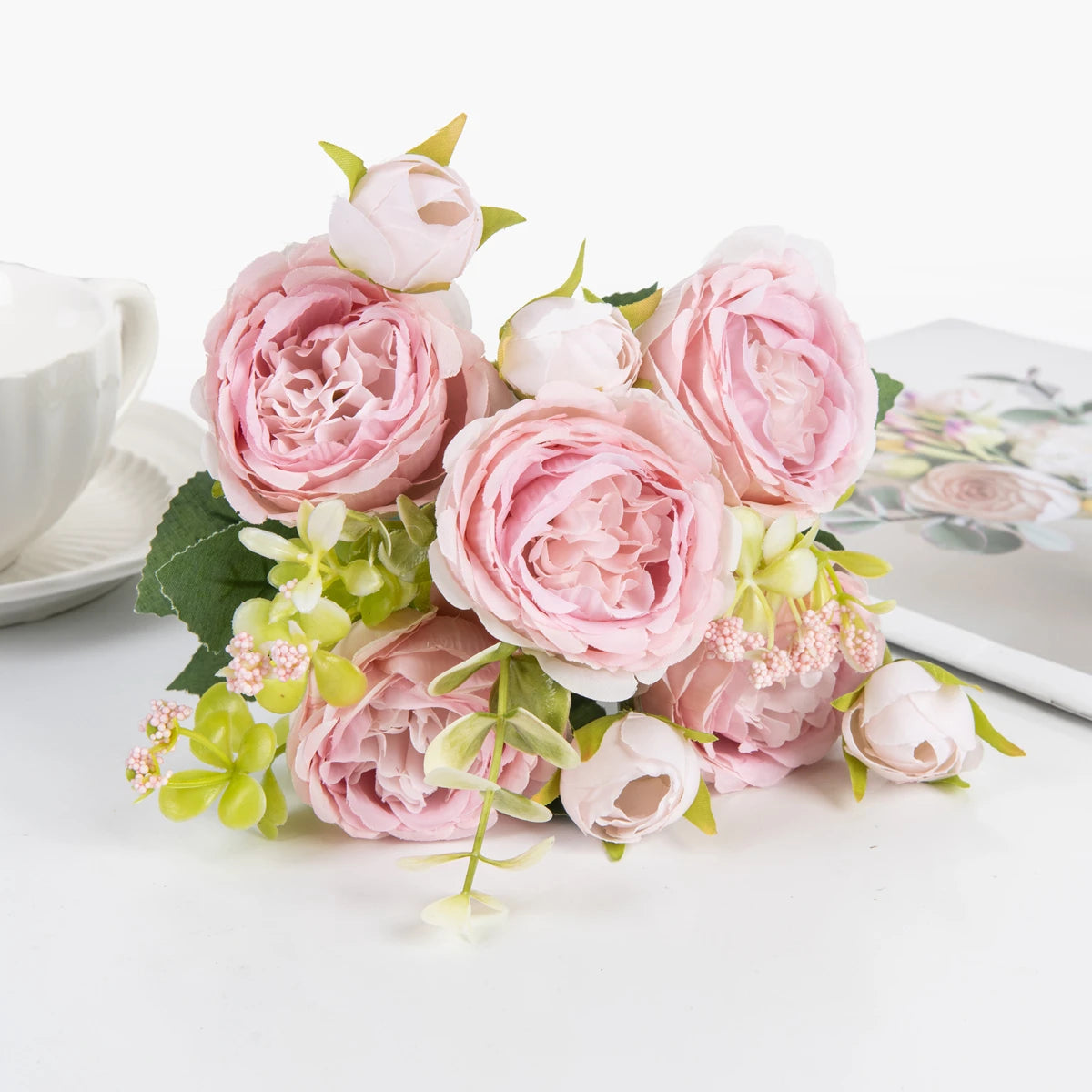 Silk Peony Artificial Flower | Wedding & Home Décor