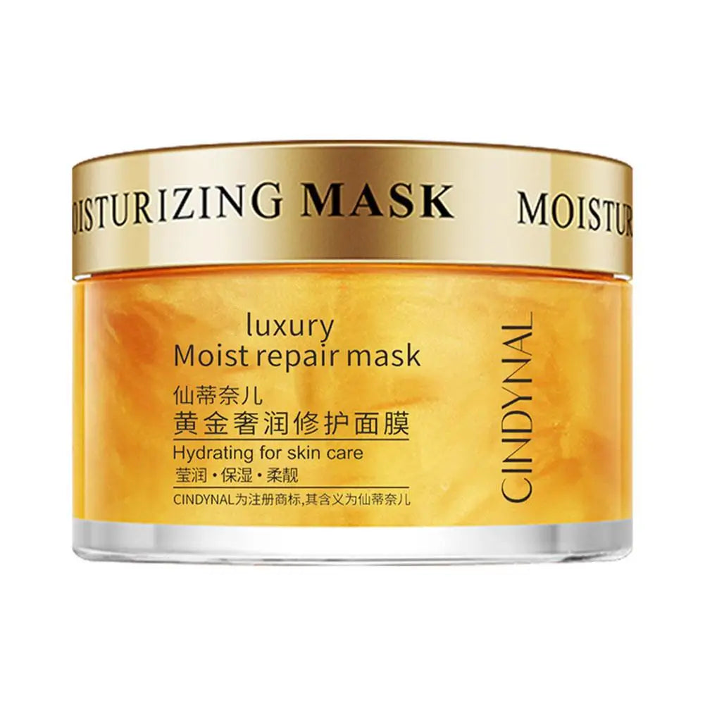 24K Gold Collagen Sleeping Face Mask – Firming & Moisturizing