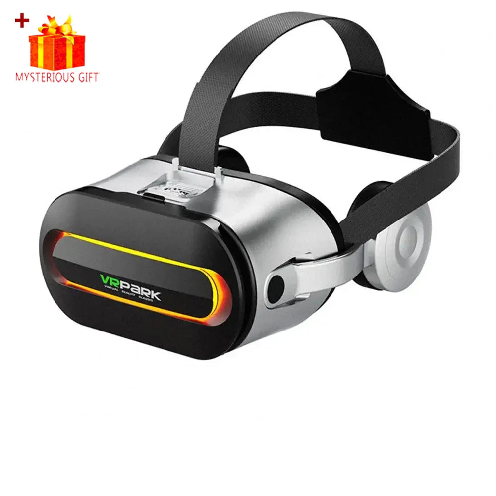 VRPARK J60 3D VR Headset Bluetooth 5.0 – 110° FOV & Headphones