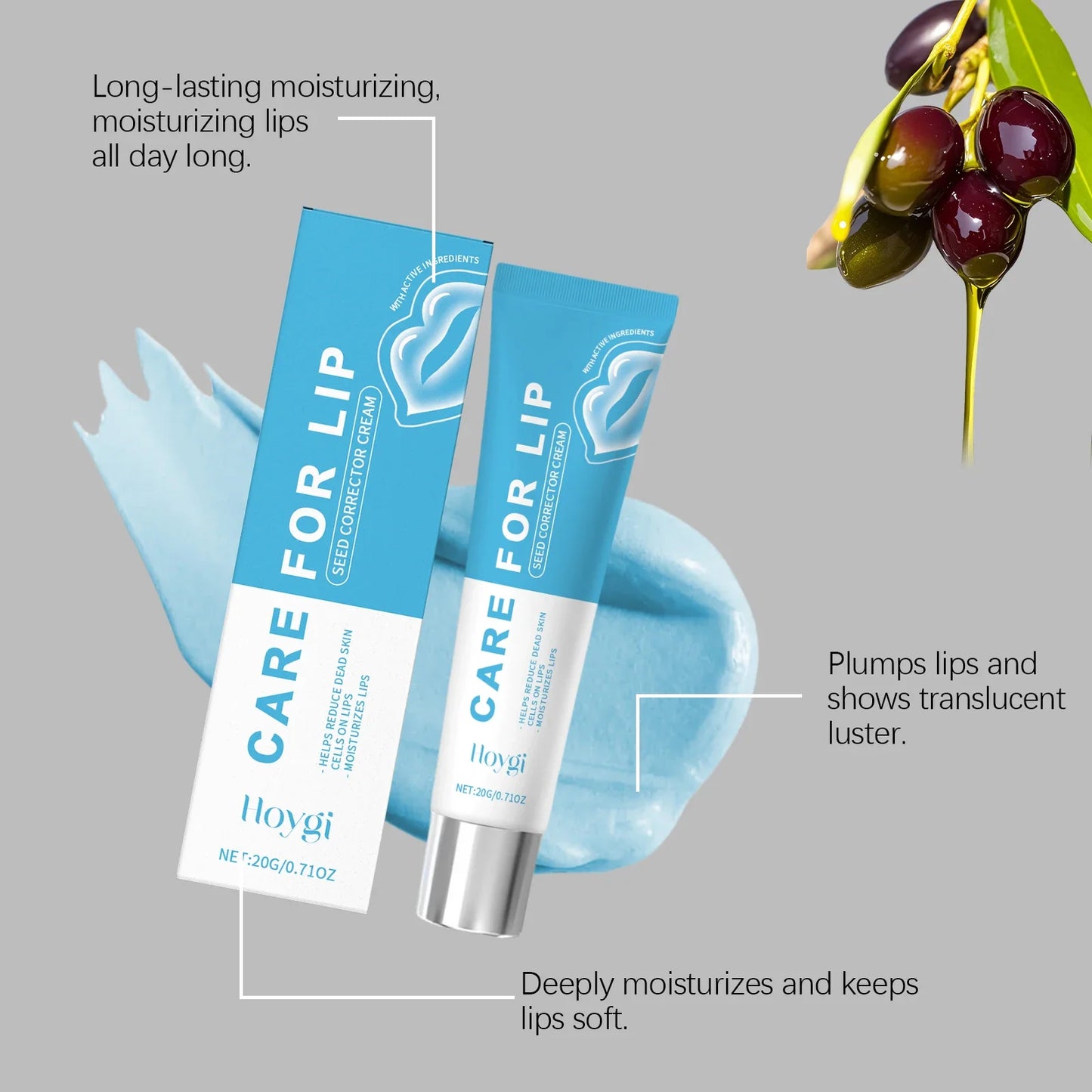 Hoygi Hyaluronic Acid Lip Balm – Deep Hydration 20g