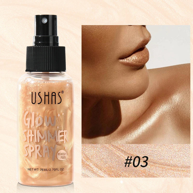 USHAS 4-Color Liquid Body Highlighter – Illuminating Contour