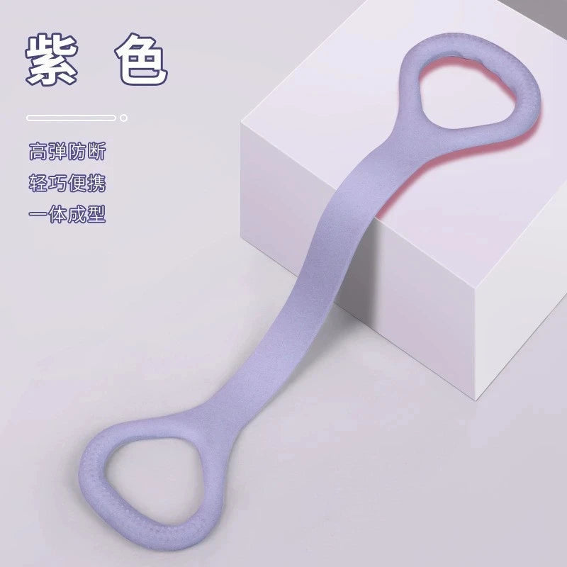 ProFlex 8-Shaped Silicone Yoga Resistance Band | Stretching