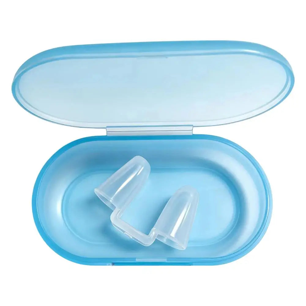 Silicone Nose Clips for Swimming, Anti-Choking Snorkel Nose Plug for Pool Beach Diving Water Sports Outdoor Travel Peaceful Pleasures Health and Wellness M