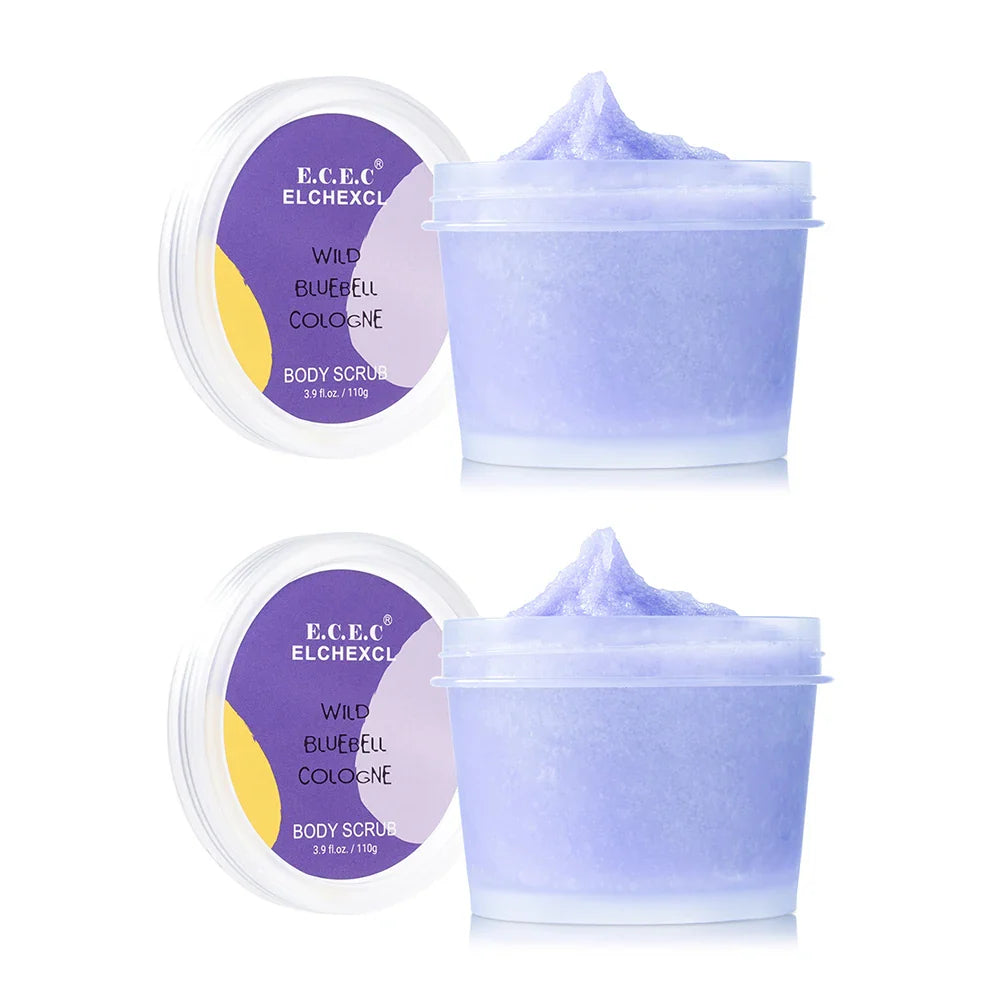 Amino Acid Blue Sugar Body Scrub – Exfoliating & Hydrating