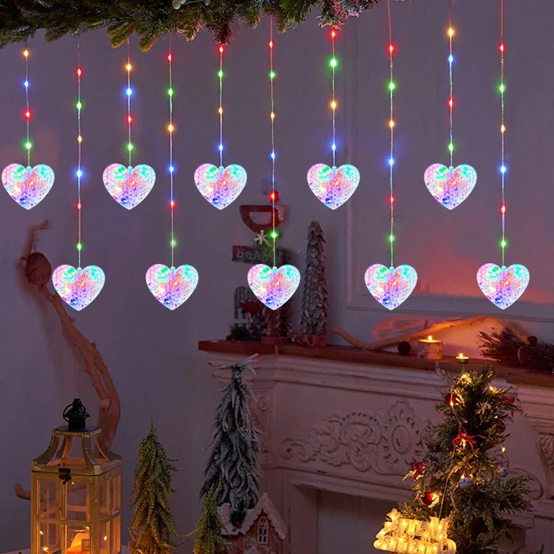 300 LED Curtain String Lights USB | 8 Modes & Remote