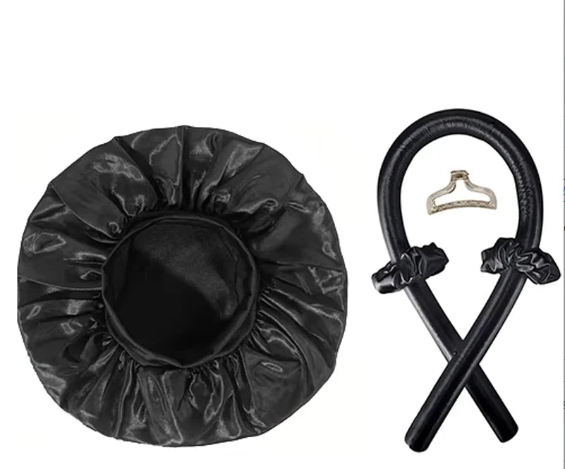 Satin Sleep Hair Bonnet Cap – Frizz-Free Night Cap for Women