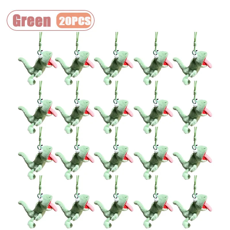 Lizard Plush Keychain Funny Squeeze Toy – 1-20 PCS | Bag Charm