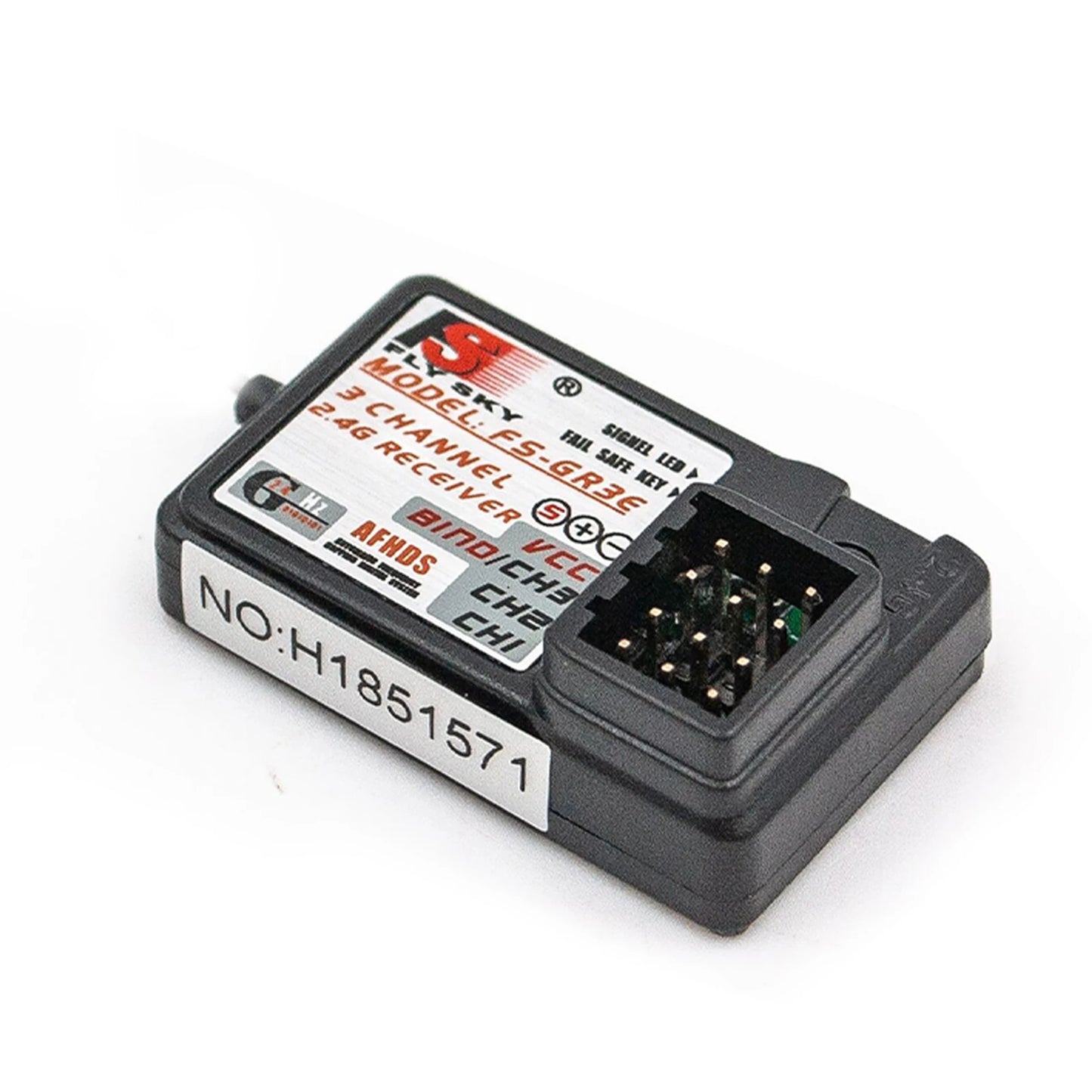 Flysky FS-GR3E 2.4GHz 3CH AFHDS Receiver for RC Car & Boat