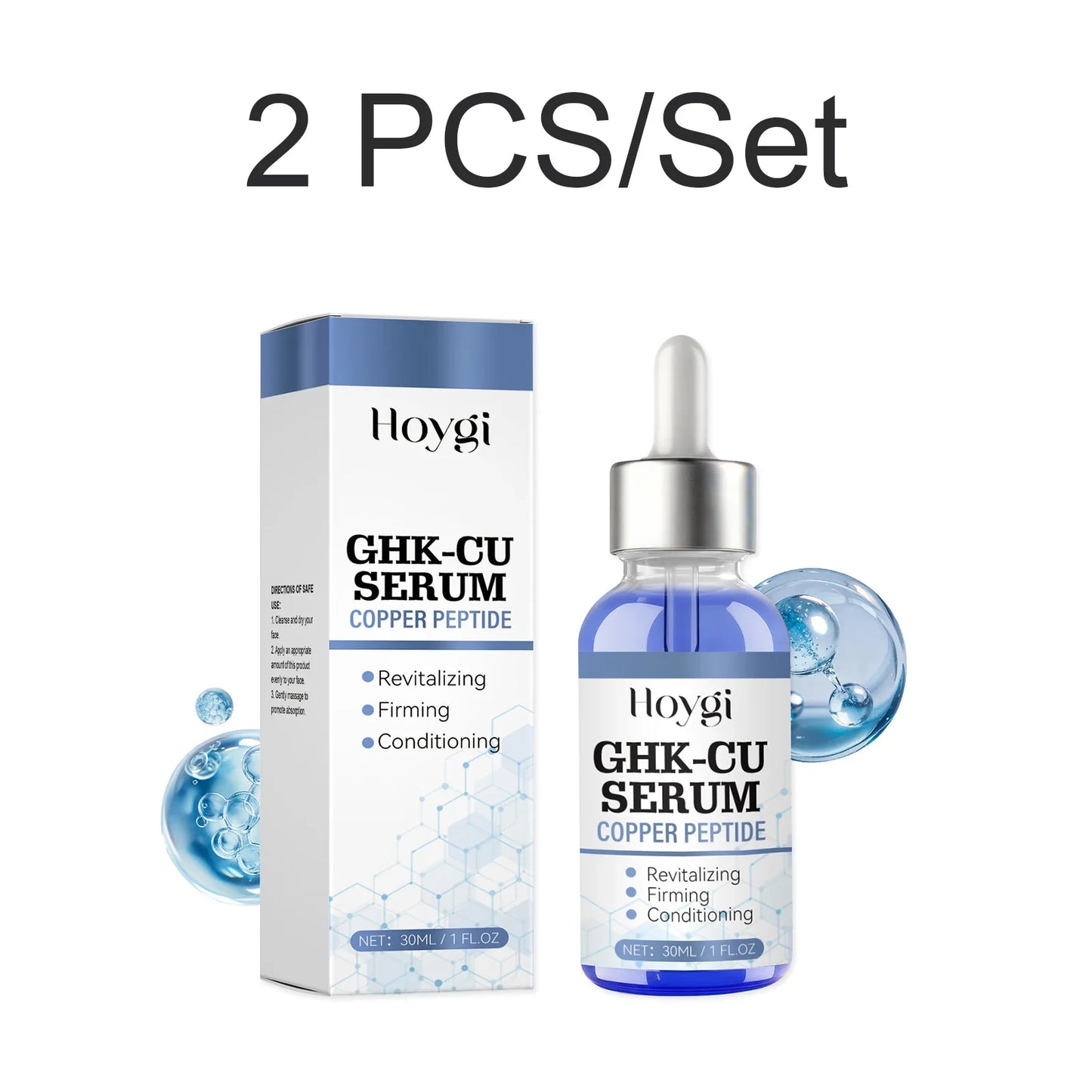 Copper Peptide Face Serum – Firming, Hydrating & Brightening