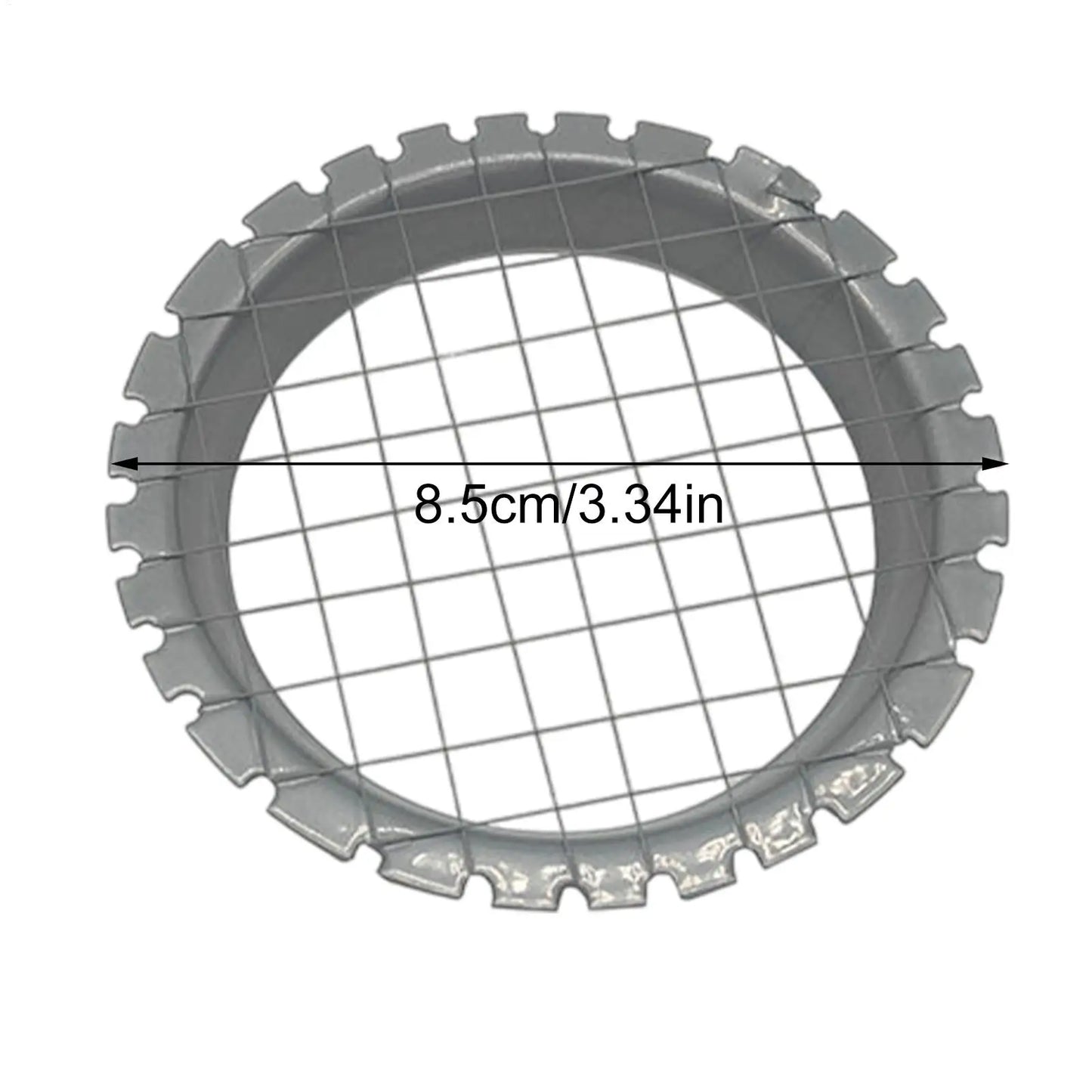 Stainless Steel Egg & Vegetable Grid Slicer | Non-Slip Chopper