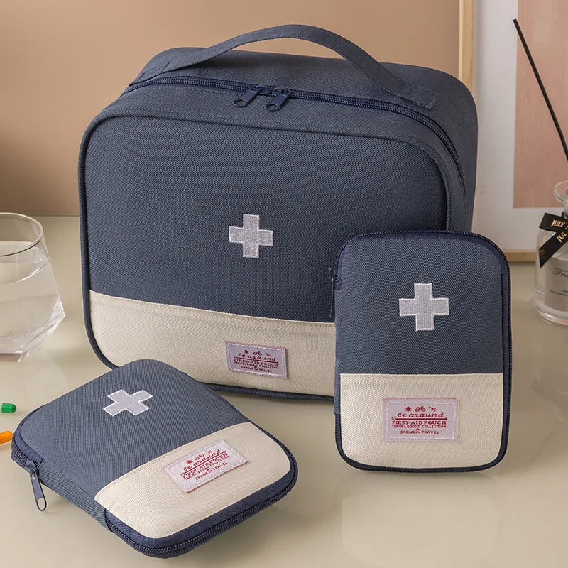 Portable First Aid Kit Bag – Travel, Outdoor & Home Emergency