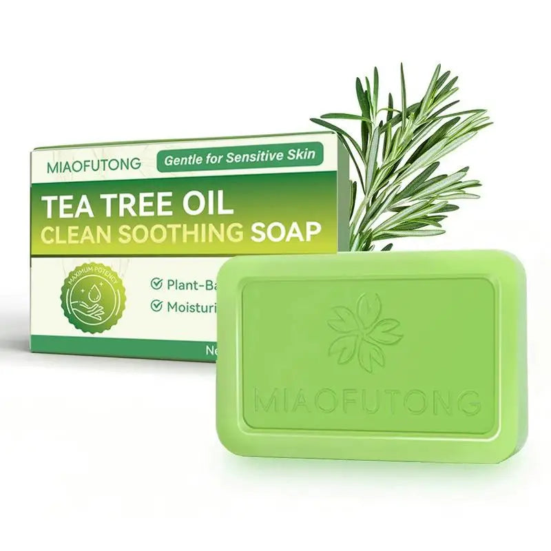 Tea Tree Oil Handmade Soap Bar – Deep Cleansing & Moisturizing