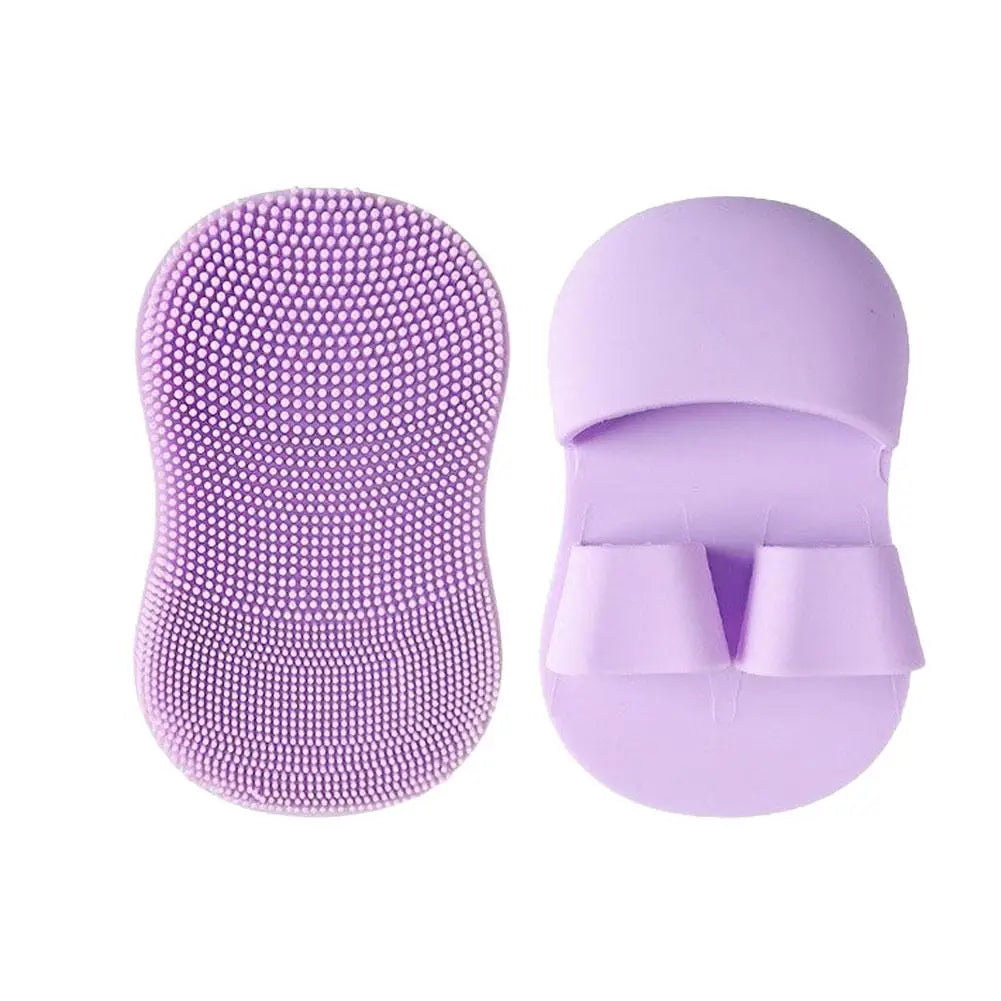 Silicone Facial Cleansing Brush 2-Pack | Finger-Fit Exfoliator