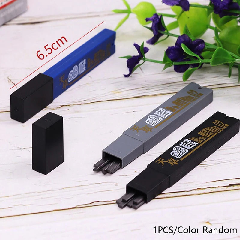 2B Mechanical Pencil Thick Body Auto Pencil with Refill Set