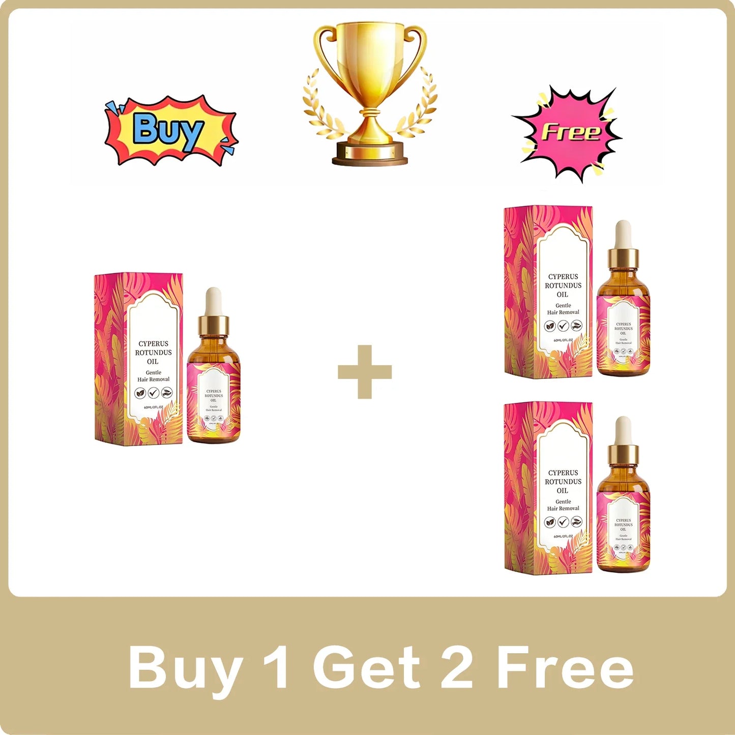 Post Hair Removal Soothing Moisturizing Oil – All Skin Types
