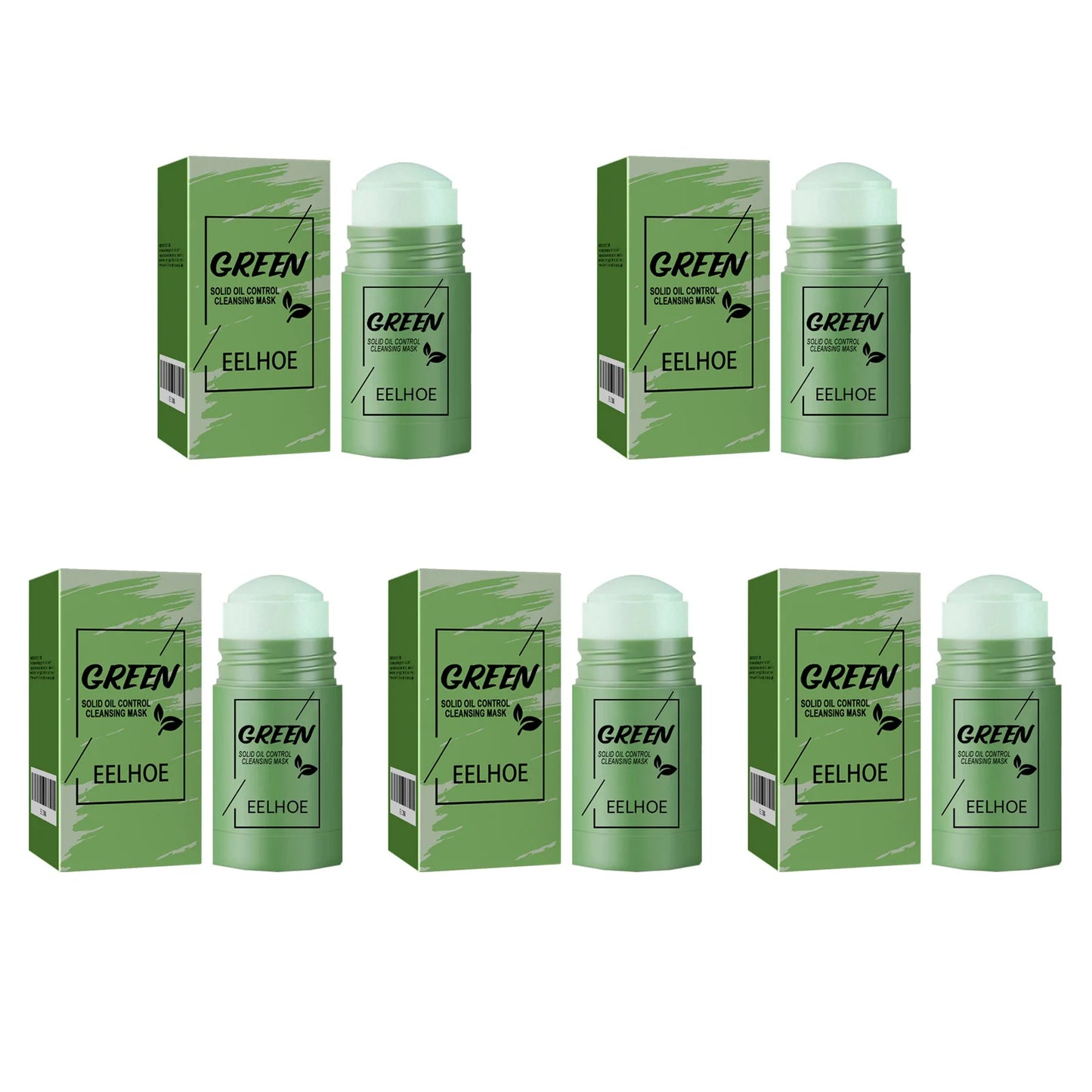 Green Tea Solid Face Mask – Pore Cleanse, Oil & Acne Control