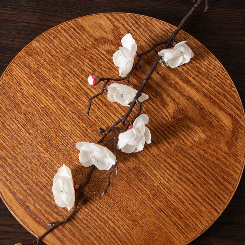 Silk Plum Blossom Artificial Flower Branch | Wedding & Home Decor