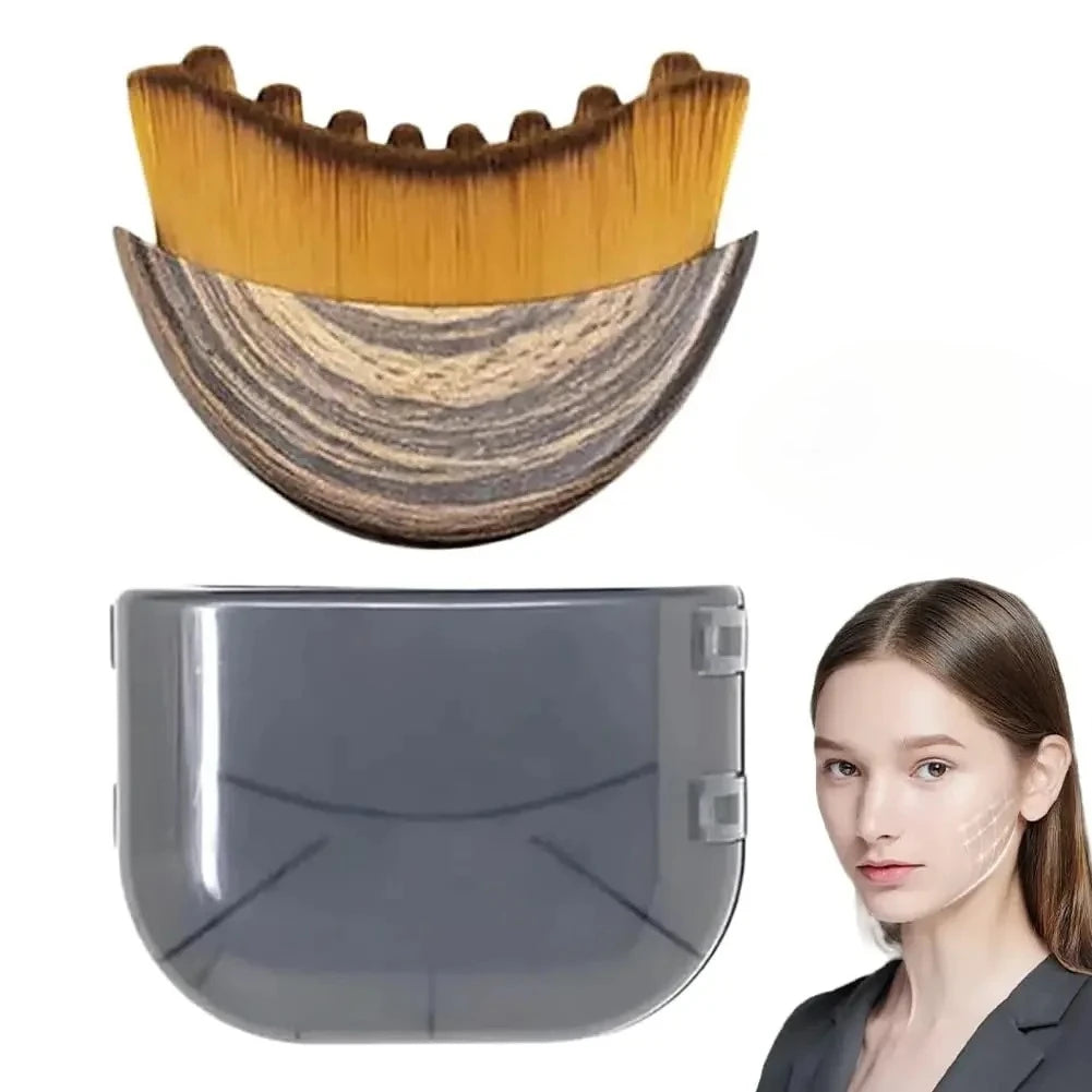 Facial Contour Massage Brush | Face Sculpting Drainage Tool