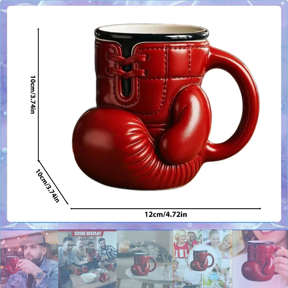 Boxing Glove Mug – Funny Sports Coffee Cup & Creative Gift