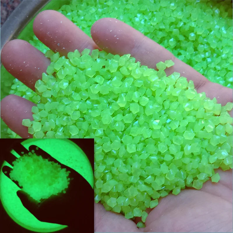 Glow in the Dark Pebbles | Luminous Decorative Rocks & Stones