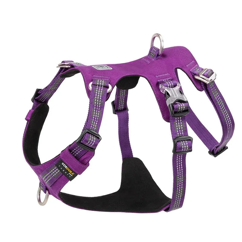 Truelove 5-Point Adjustable Dog Lift Harness with Handle YH1808 Peaceful Pleasures Health and Wellness Purple XS China Mainland