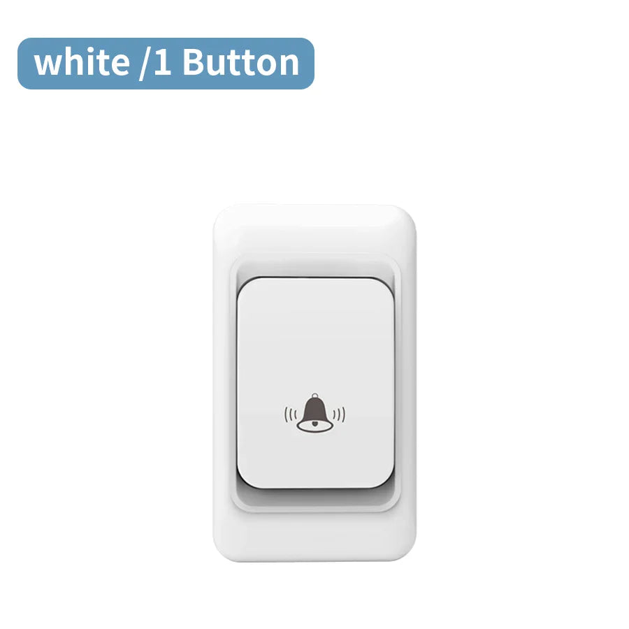 Wireless Doorbell Kit – Waterproof, 150M Range, 32 Songs
