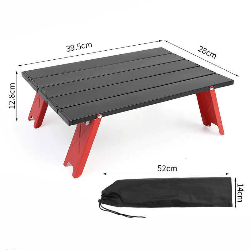 Mini Aluminum Alloy Folding Table | Portable Camping Table
