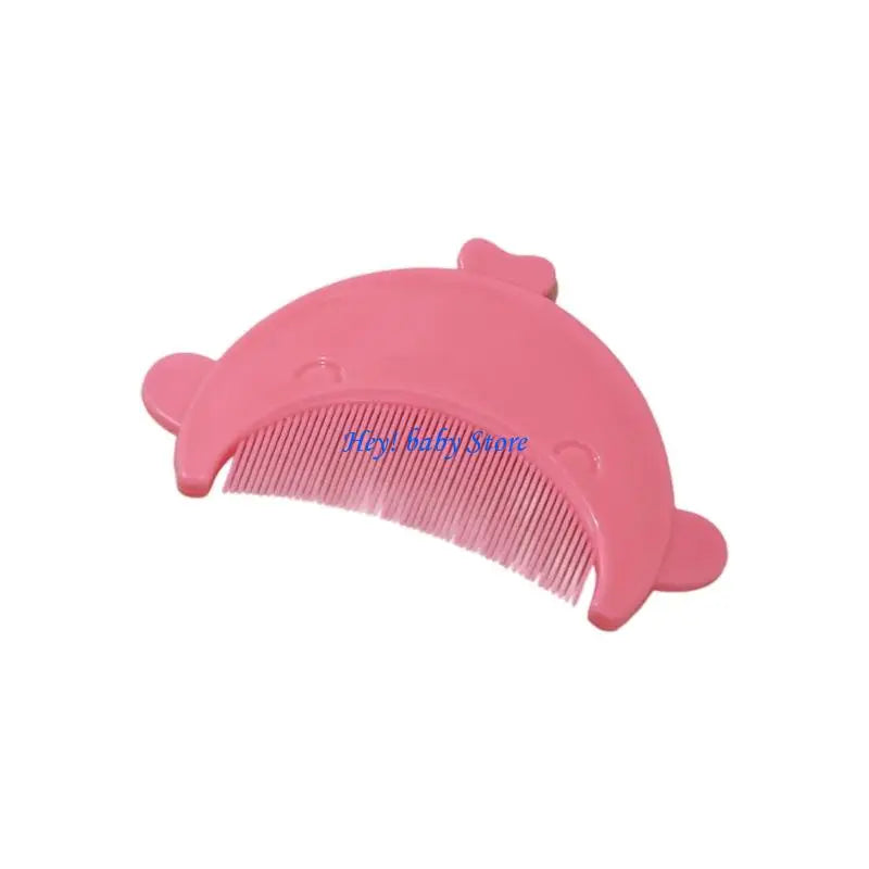 Baby Scalp Massage Shampoo Brush & Soft Comb Set – Silicone