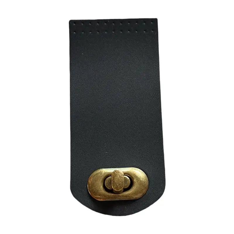 Leather Sew-On Snap Closure Bag Buckle | DIY Handbag Fastener