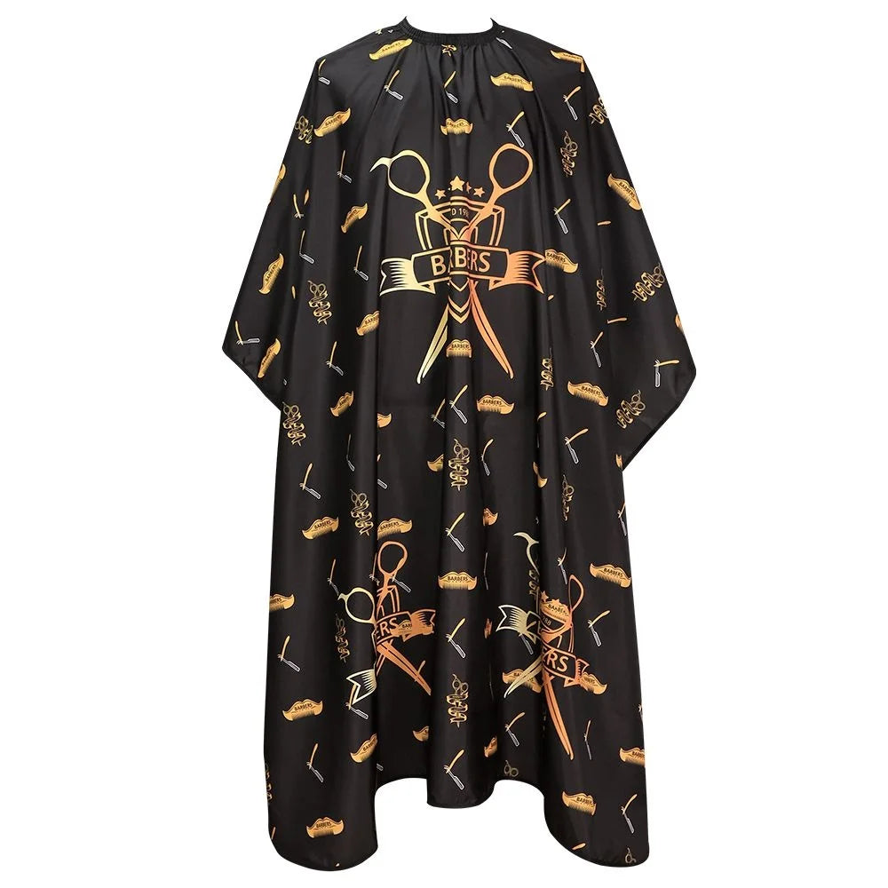 Classics Hair Cape Haircut Cloth Hairdresser Apron Hair Cut Cape Hairdress Gown Hairdressing Coat Barbershop Salon Accessory Peaceful Pleasures Health and Wellness B