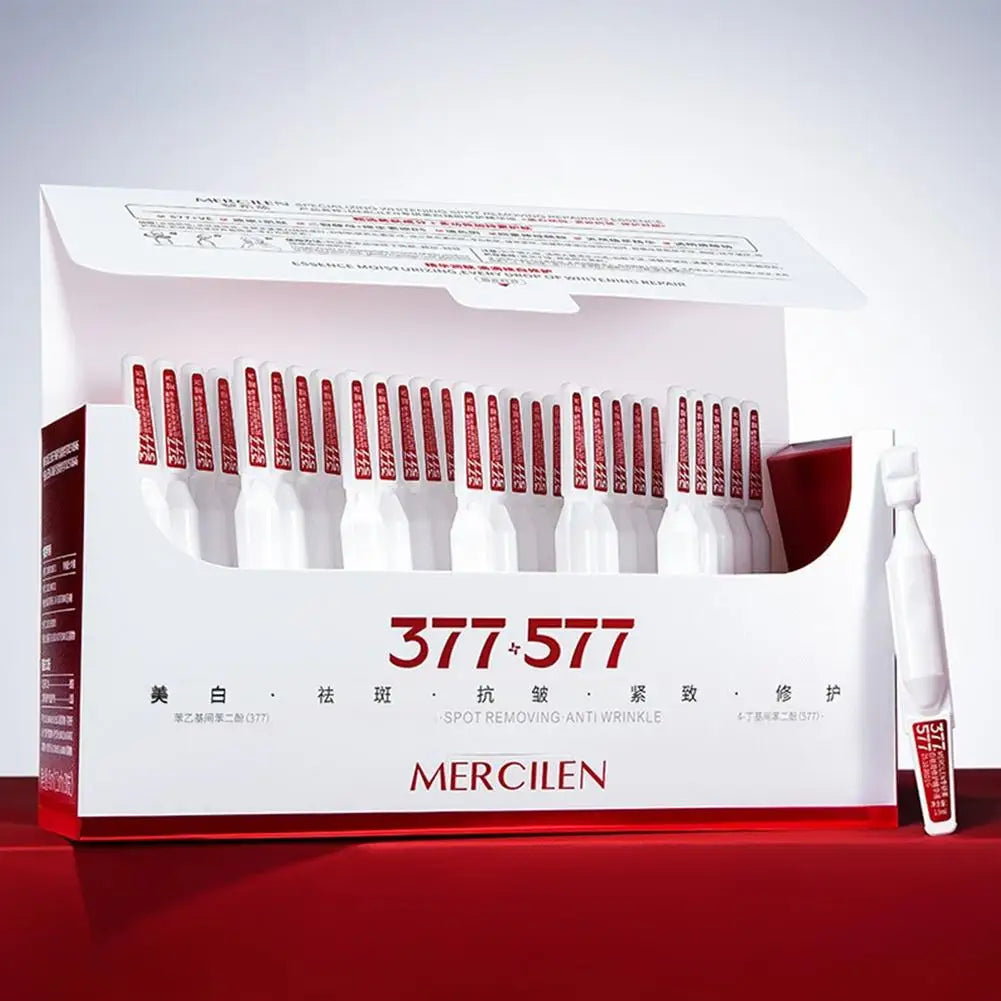 377 577 VC Remove Acne Repair Essence For Sensitive Skin Anti-wrinkle Firm Specializing Whiten Brighten Second Throw Serum Set Peaceful Pleasures Health and Wellness