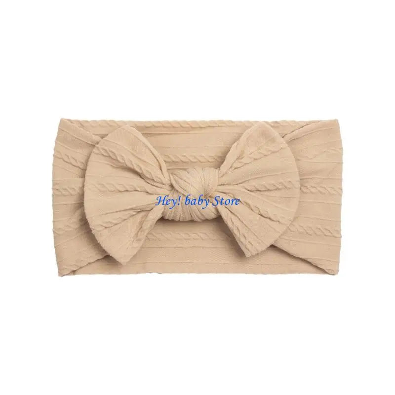 Soft Bow Headband for Baby Girls & Infants | Wide Band