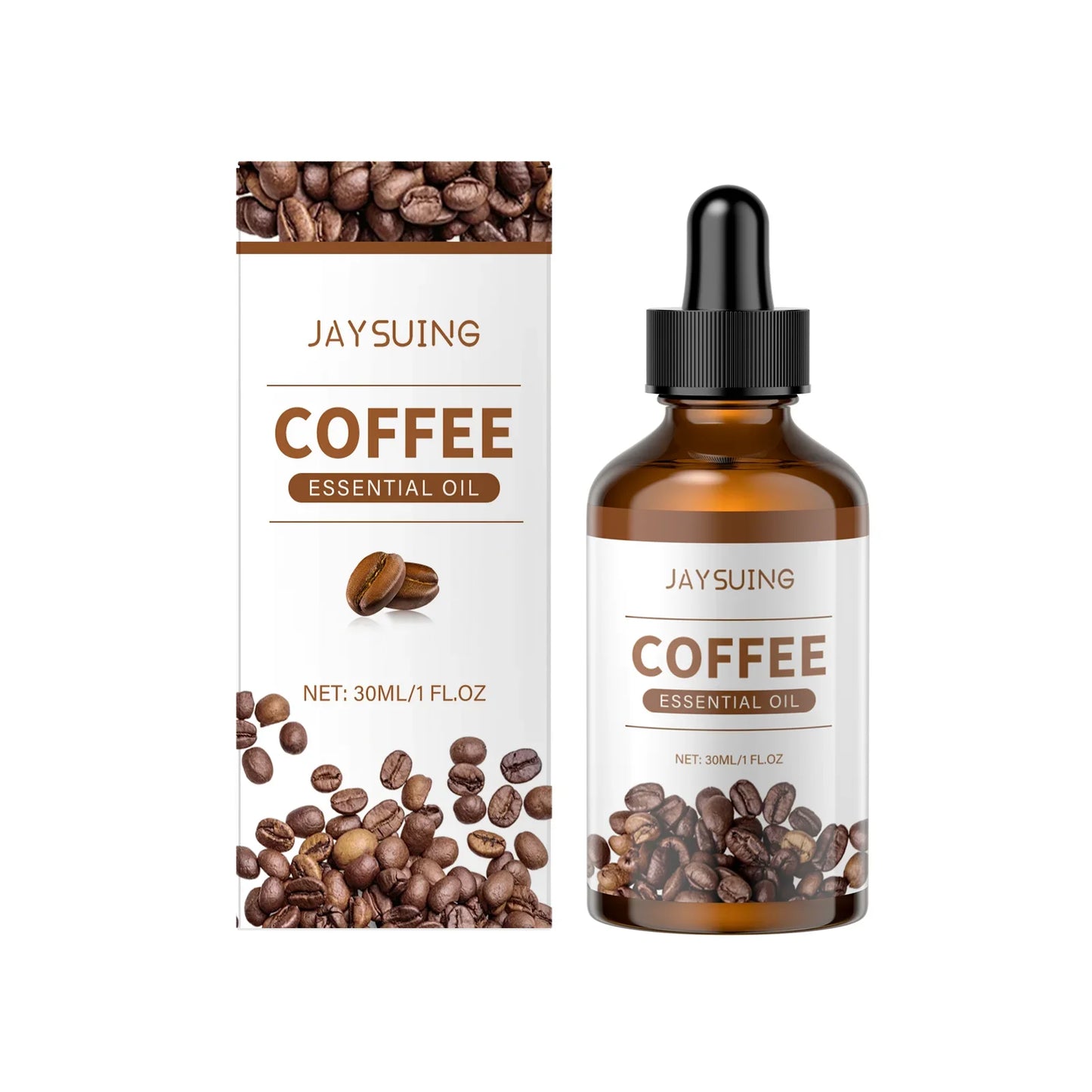 Jaysuing Coffee Essential Oil – Moisturizing Body & Face Oil 30ml