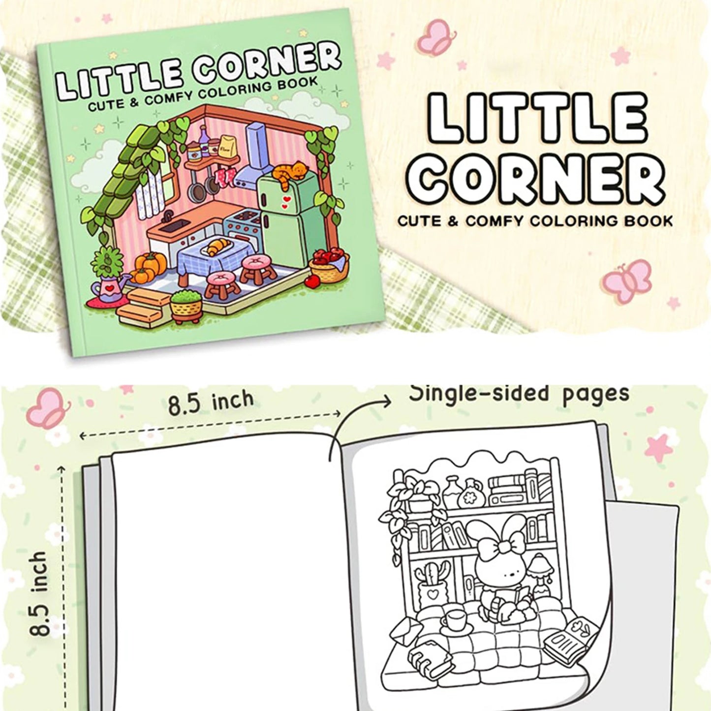 Adorable Creatures Cozy Coloring Books Relaxation Hygge Moments Fun
