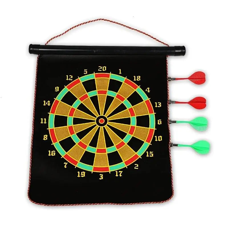 Magnetic Dart Board Set, 12 Inch & 15 Inch Magnetic Darts Target, Dual-Sided Magnetic Game Accessories, Includes 4/6 Darts Peaceful Pleasures Health and Wellness 12in