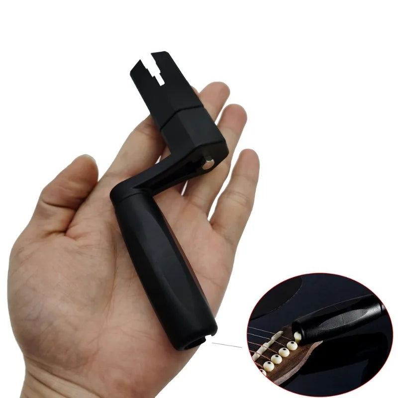 Practical Durable Guitar String Winder Pegs Puller Multifunction