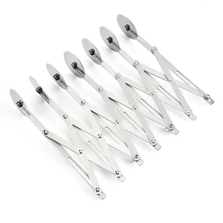 3/5/7 Wheel Dough Divider Cutter | Stainless Steel Pastry Roller