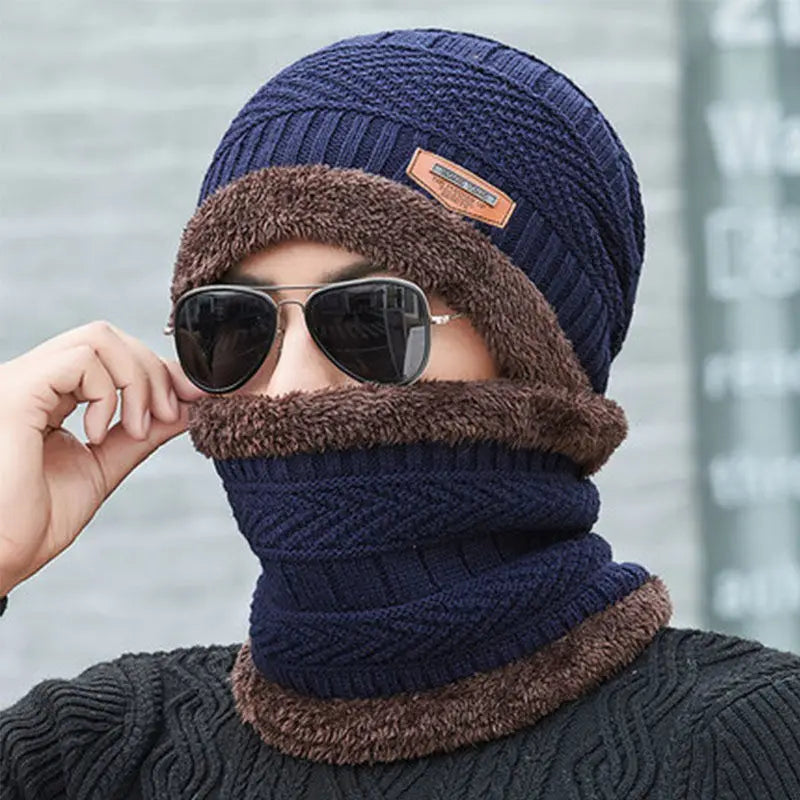 Women's Winter Thermal Hat Hood Scarf & Mask | Windproof