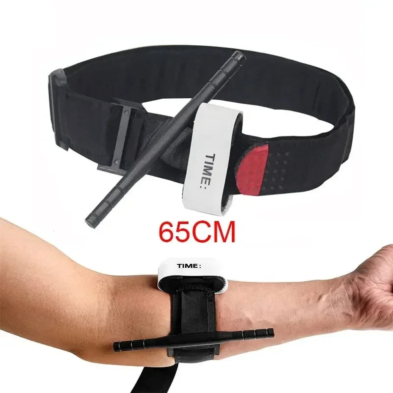 65cm/75cm/95cm Tourniquet Combat Medical Tourniquet Tactical Military Emergency With Pen First Aid Camping Equipment Peaceful Pleasures Health and Wellness 1pcs 65cm
