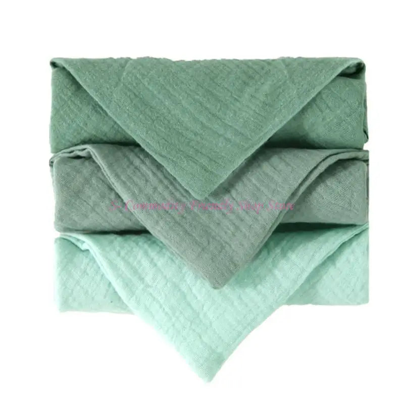 4-Pack Baby Washcloths | Soft Cotton Gauze Wipes & Drool Bibs