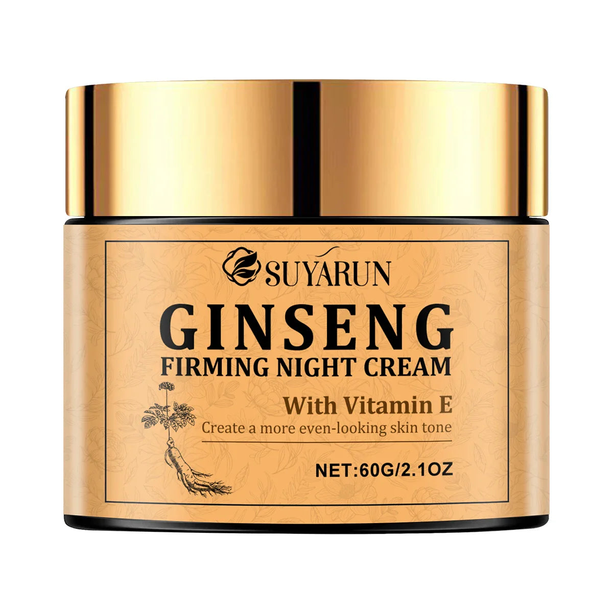 SUYARUN Ginseng Firming Night Cream with Retinol | Anti-Aging