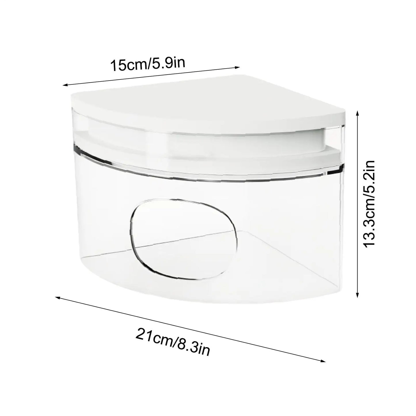 Acrylic Cooling Habitat House for Hamsters, Gerbils & Small Pets