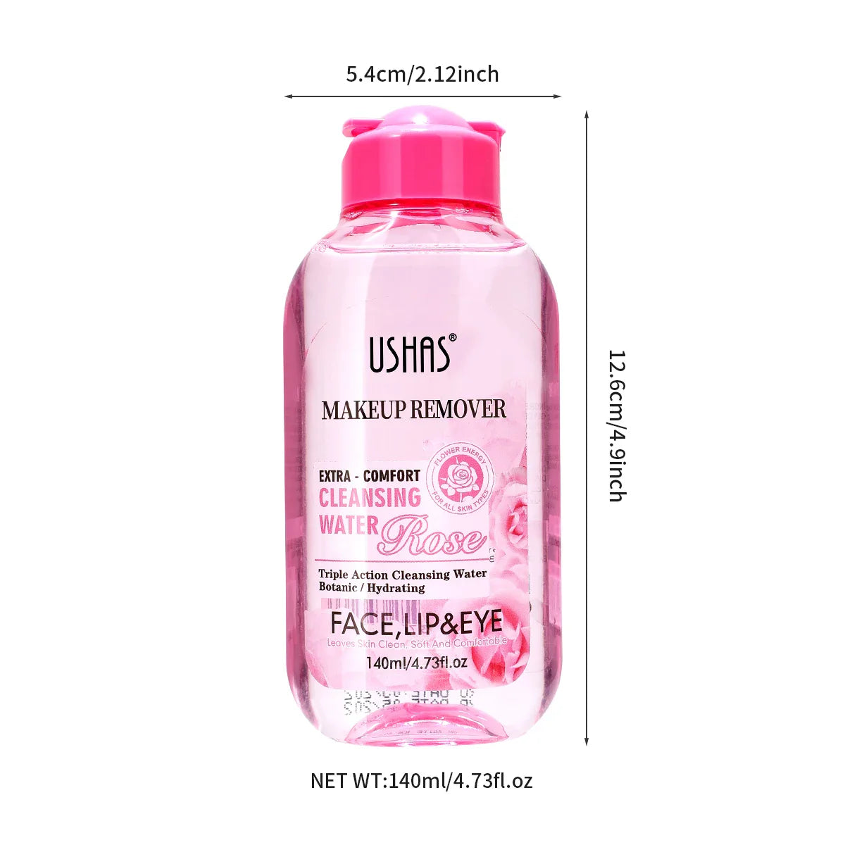 USHAS Micellar Cleansing Water – Gentle Makeup Remover