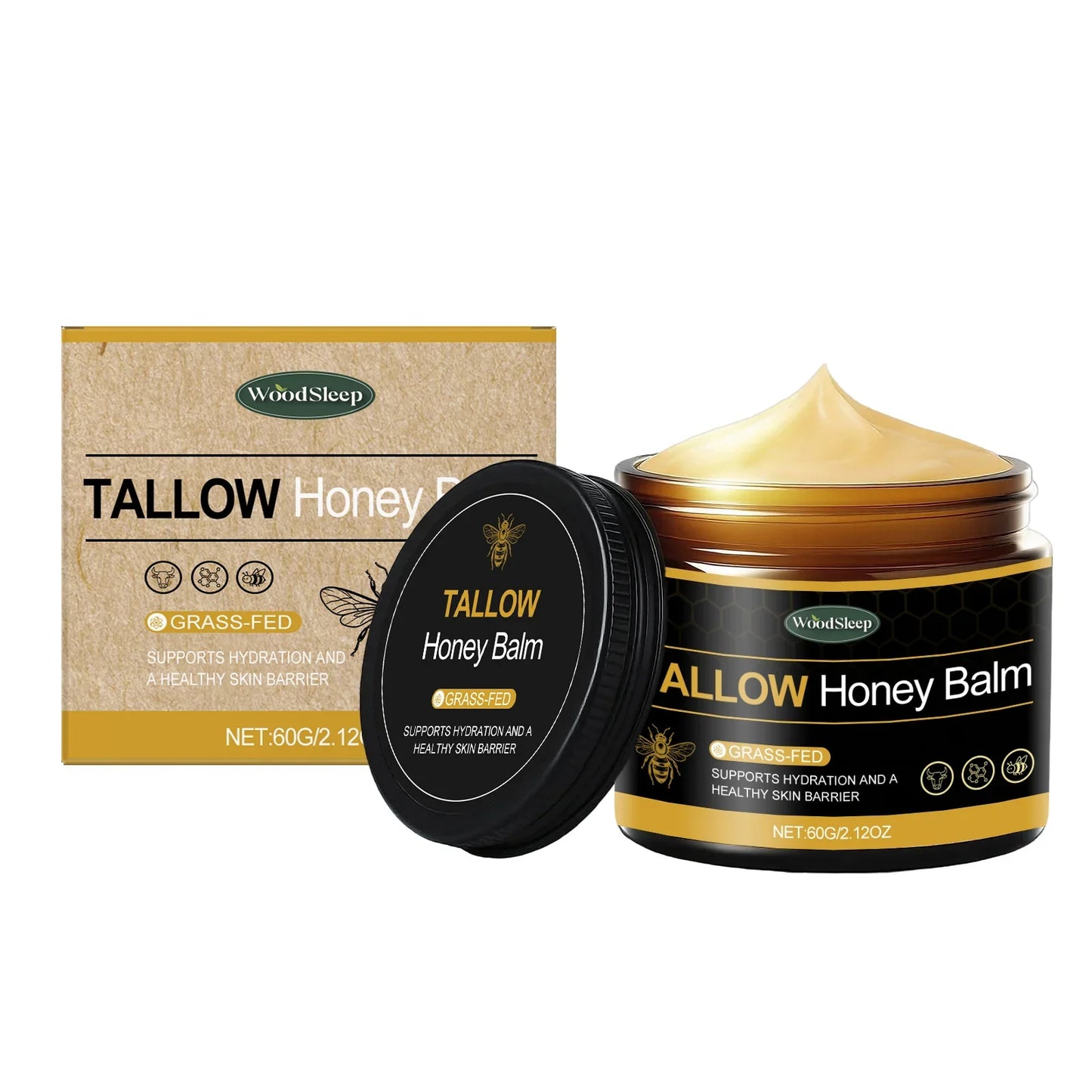 Tallow Honey Face & Body Cream – Deep Moisture Sensitive Skin
