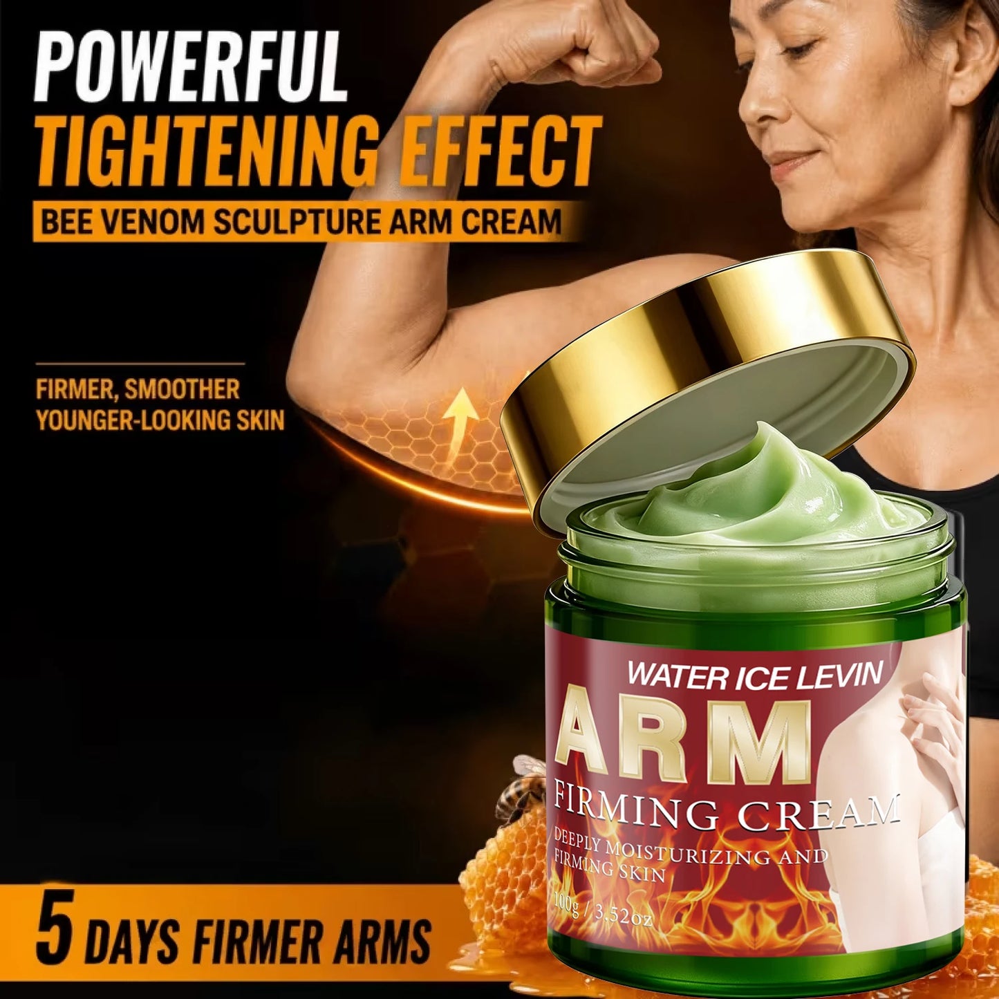 Magnesium Arm Firming Cream – Moisturizing Body Tightening Skin Care