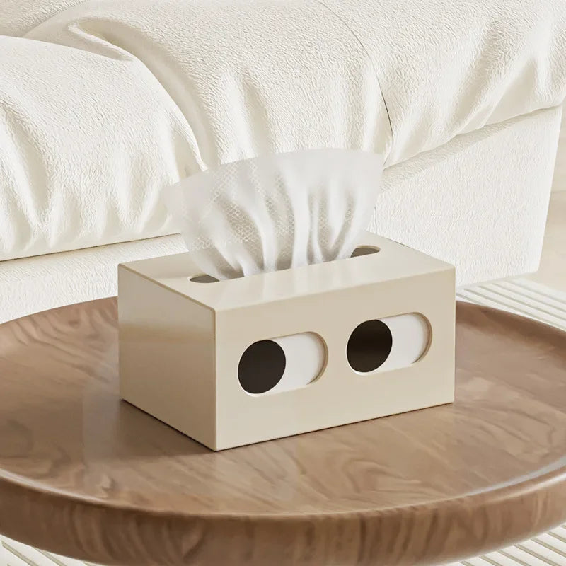 Modern Rectangle Tissue Box Cover | Decorative Holder for Home