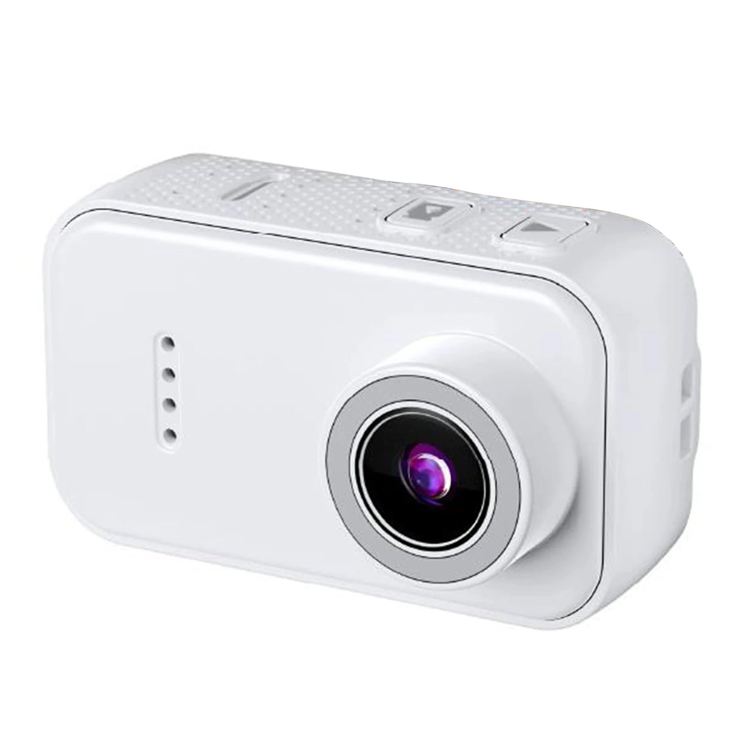 Thumb Actions Camera HD Motion Recorder Camera Cycle Riding VCR Pet Camera Mini Portable Sports DV Body-Cam For Photography Peaceful Pleasures Health and Wellness White